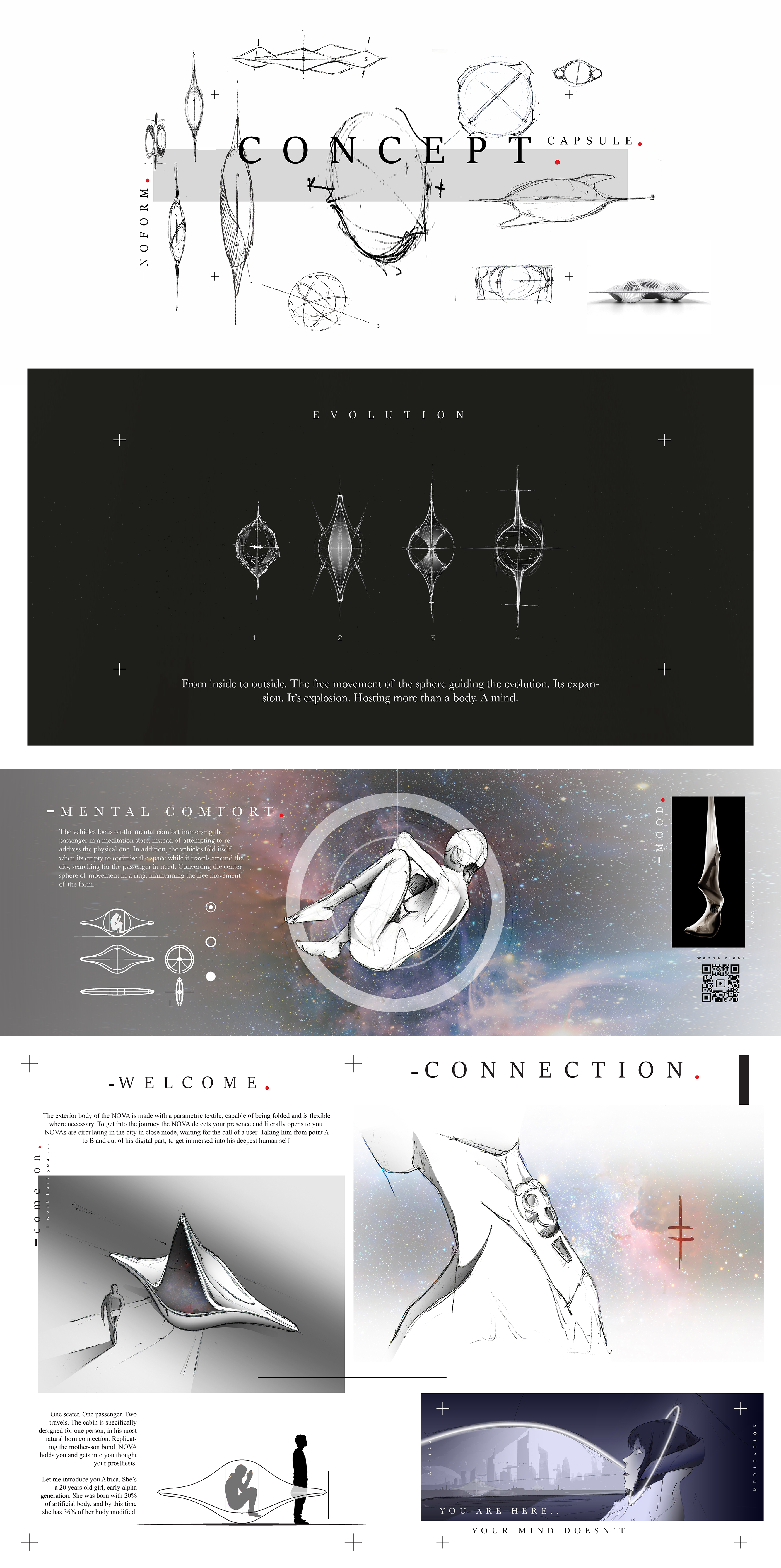 chair，NOVA - SEAT，product design，white，