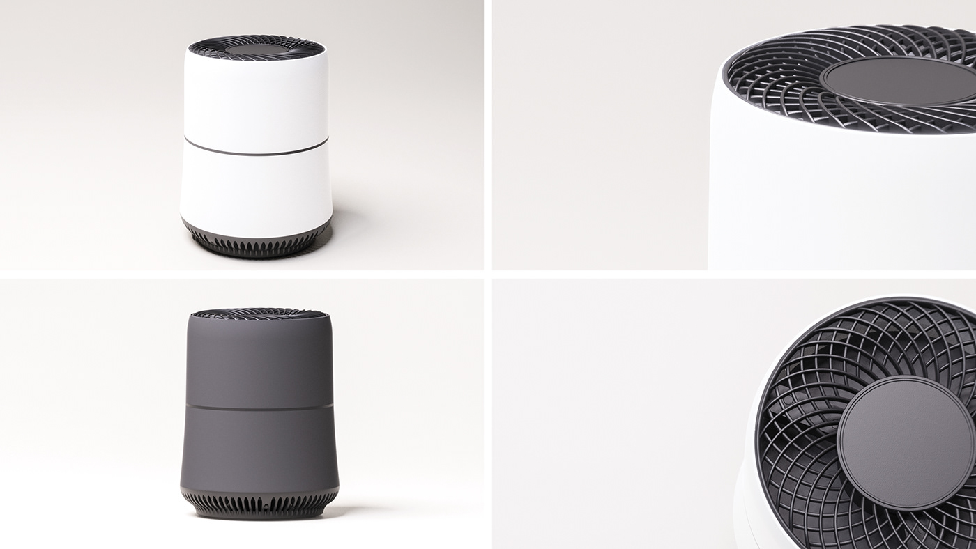 Profile Air Purifier，air cleaner，Household Electric Appliances，product design，