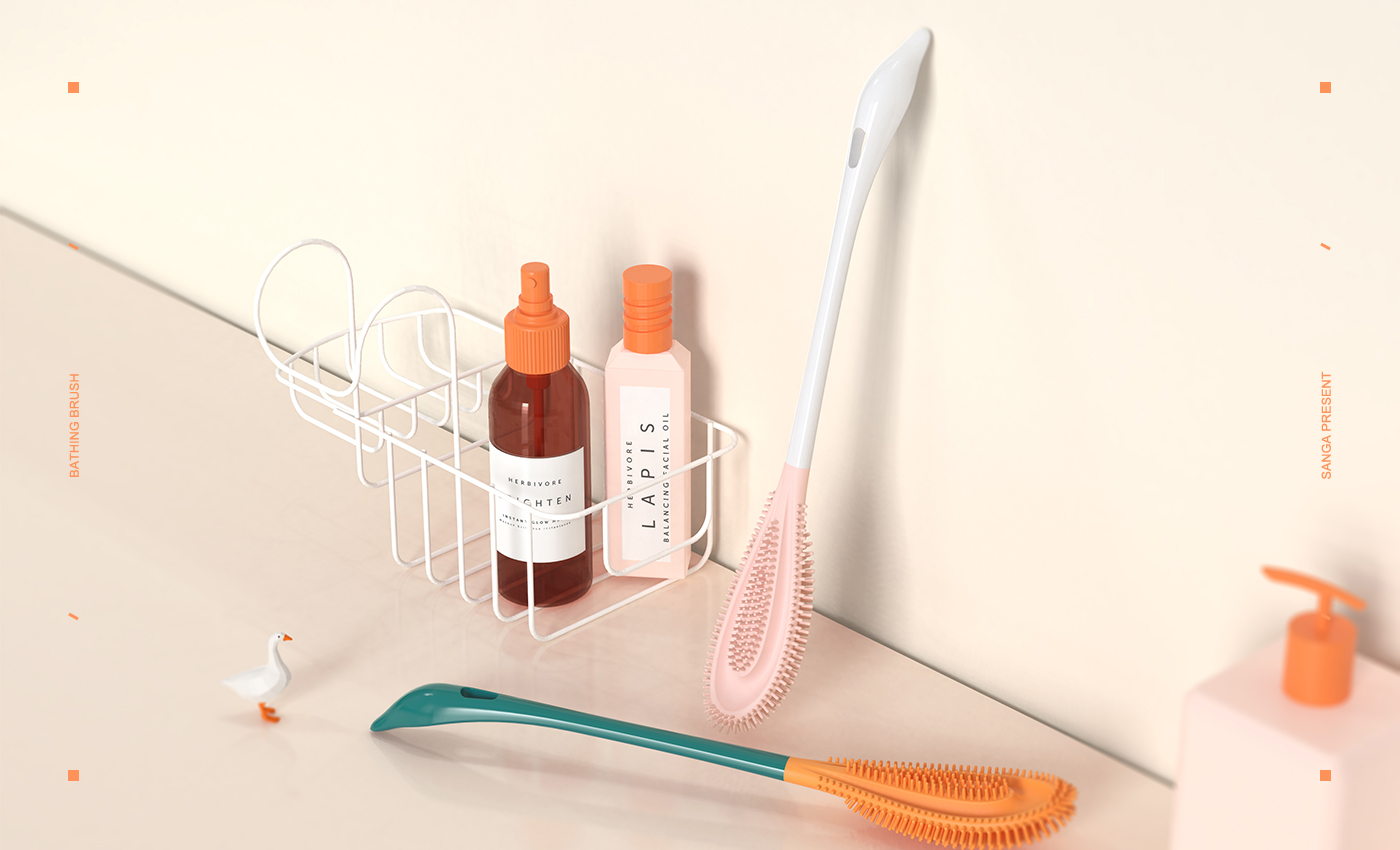 Xianga，original，Cup brush，Cleaning brush，bionics，