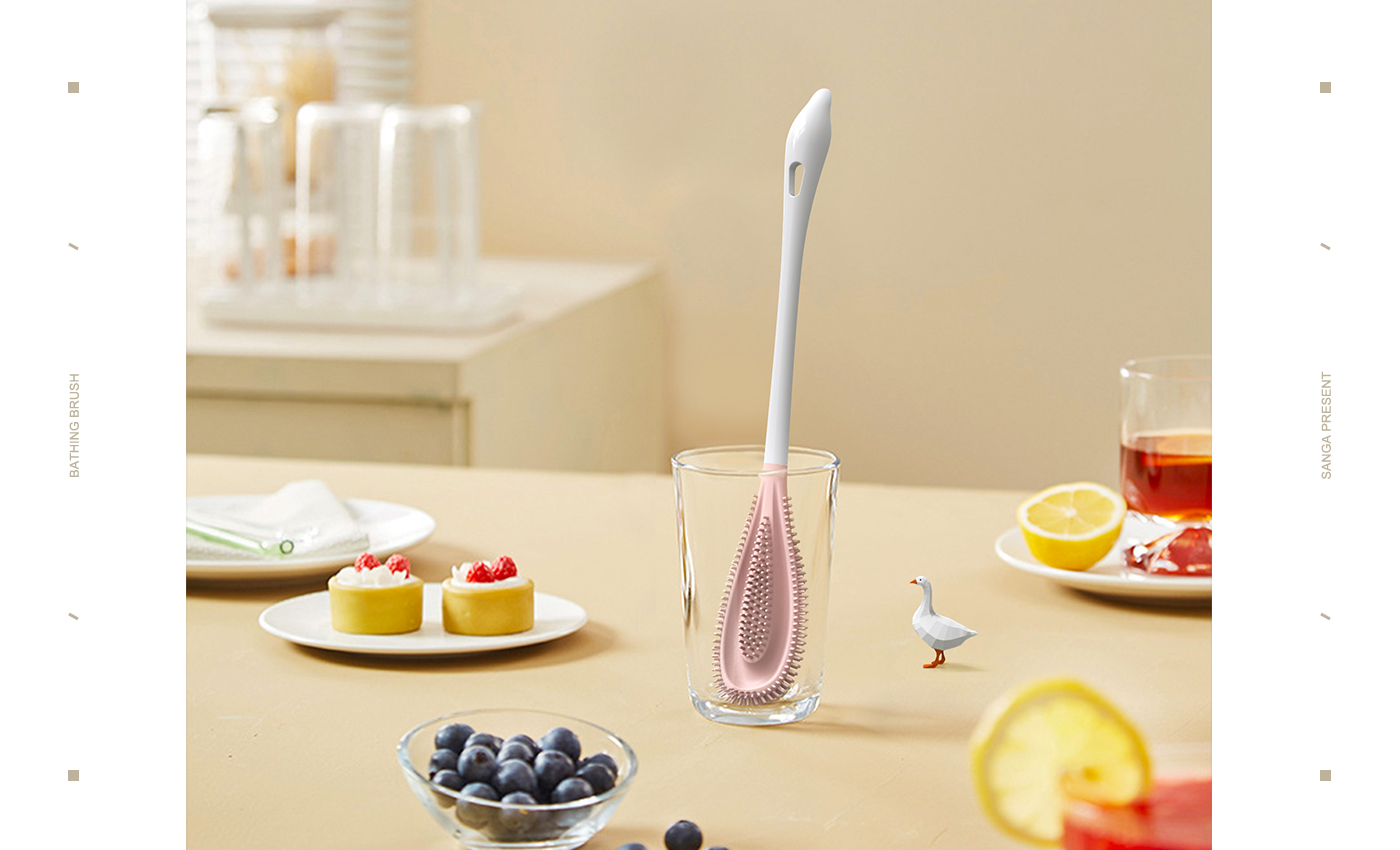 Xianga，original，Cup brush，Cleaning brush，bionics，