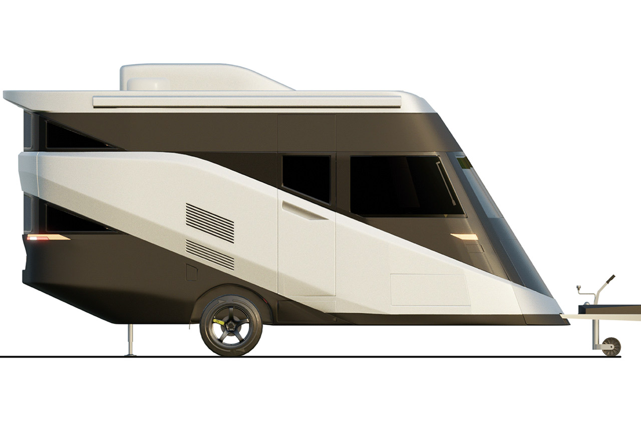 Maria，Touring car，Travel Trailer ，vehicle，