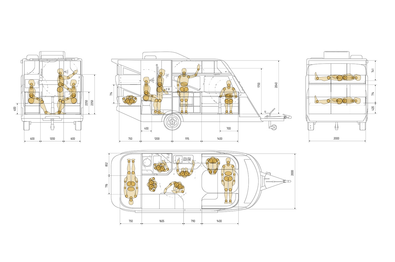 Maria，Touring car，Travel Trailer ，vehicle，