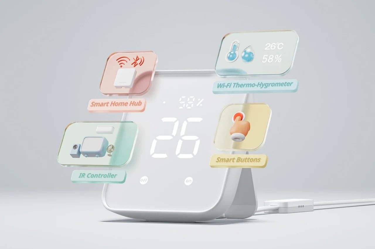 SwitchBot Hub 2，Digital，intelligence，Smart Home Gateway，