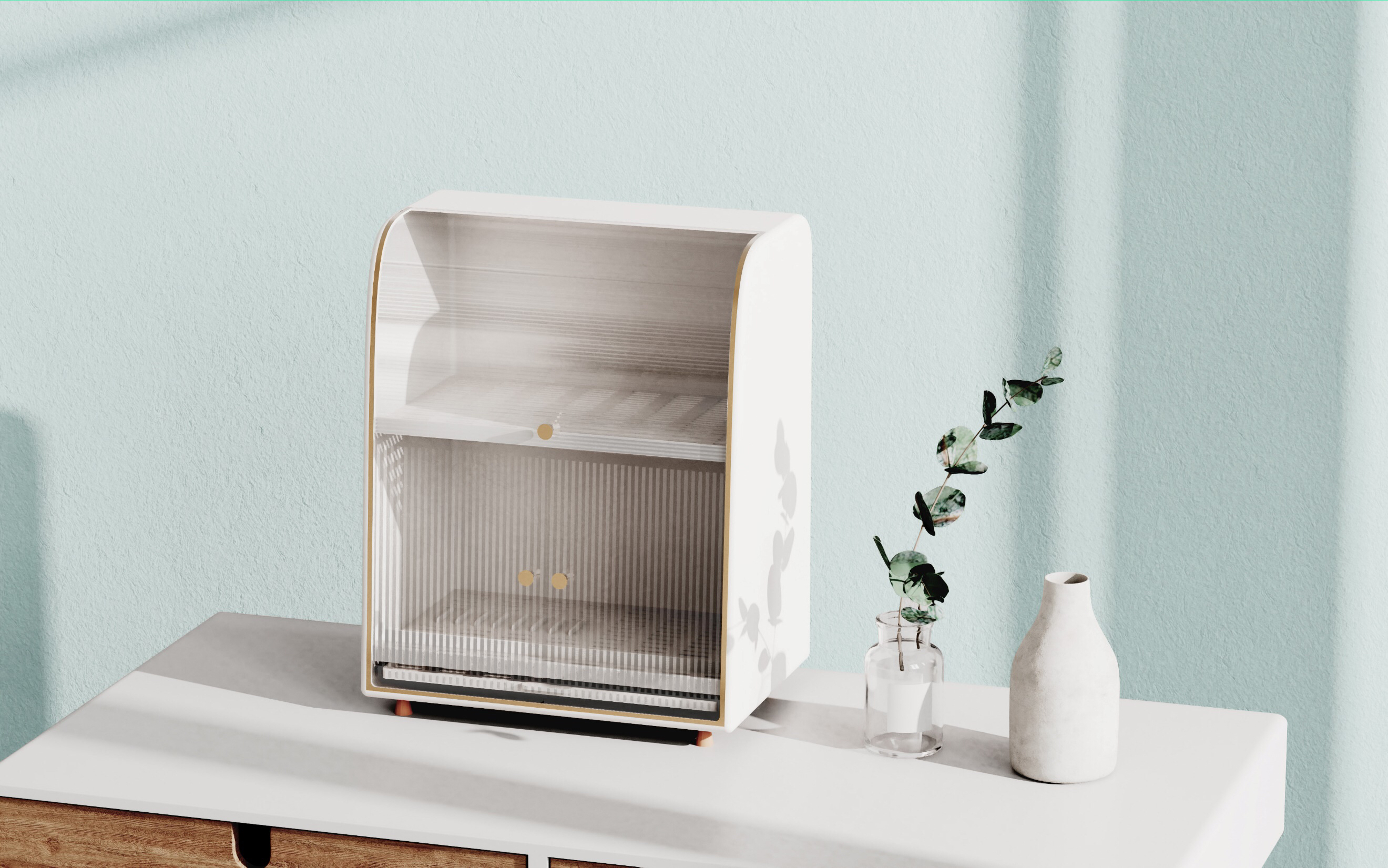 cupboard，Storage cabinet，Kitchen storage cabinet，Dish storage，Bowl and Cup Storage Cabinet，Cup holder，Bowl rack storage，Draining Cupboard，