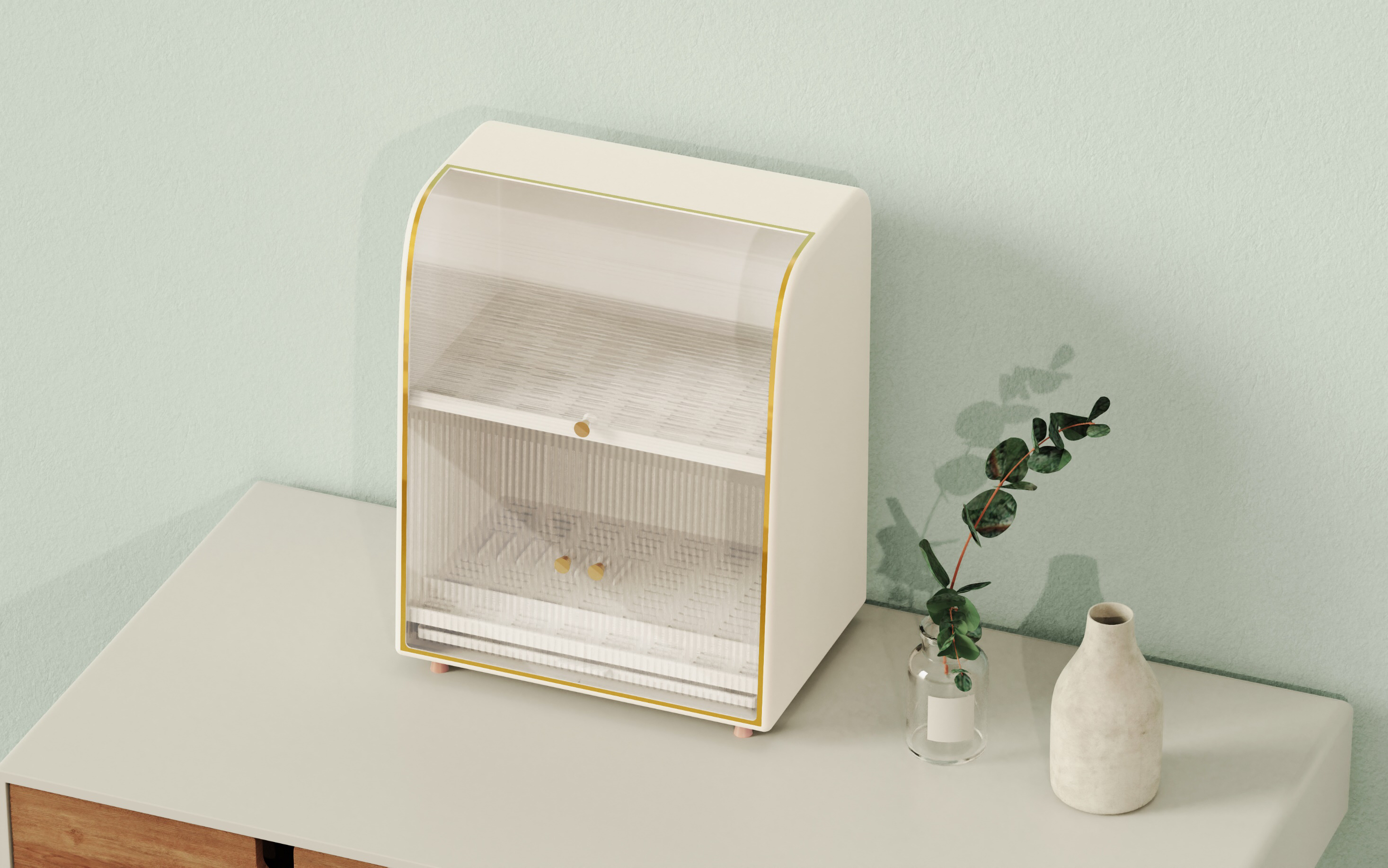 cupboard，Storage cabinet，Kitchen storage cabinet，Dish storage，Bowl and Cup Storage Cabinet，Cup holder，Bowl rack storage，Draining Cupboard，