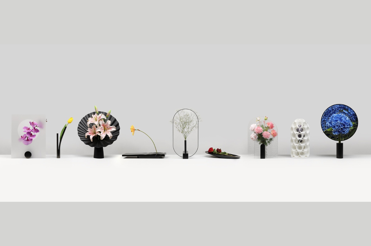 flowers and plants，Artwork，decorate，vase，