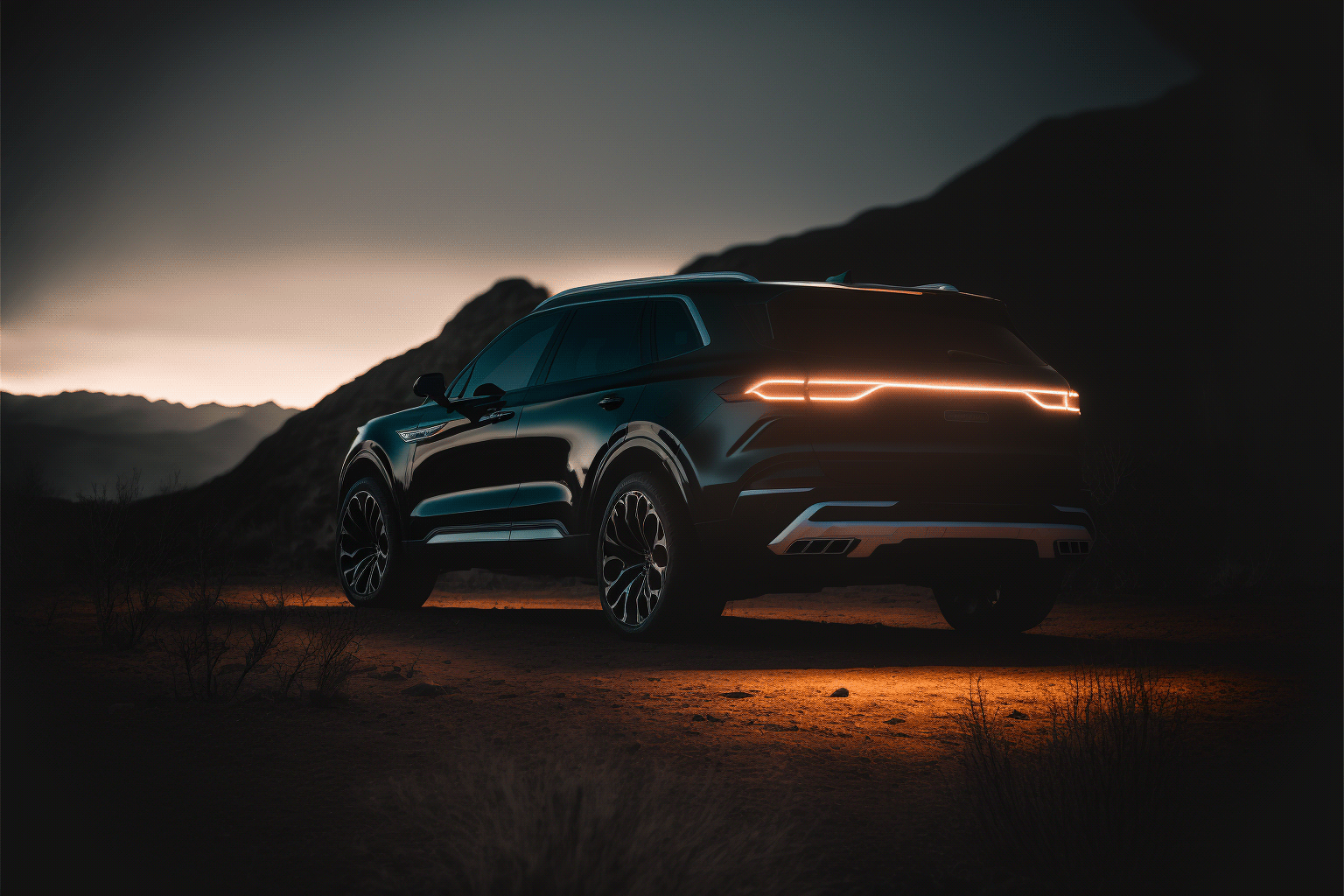 Automobile design，suv，automobile，Computer image，artificial intelligence drawing，AI design，