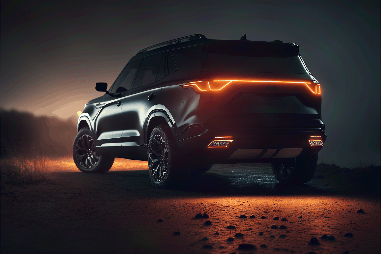 Automobile design，suv，automobile，Computer image，artificial intelligence drawing，AI design，