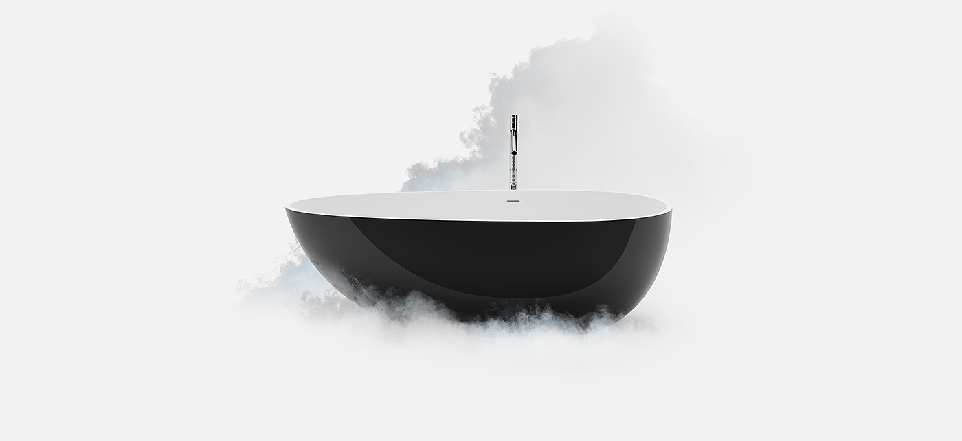 VALLONE，bathtub，white，ceramics，