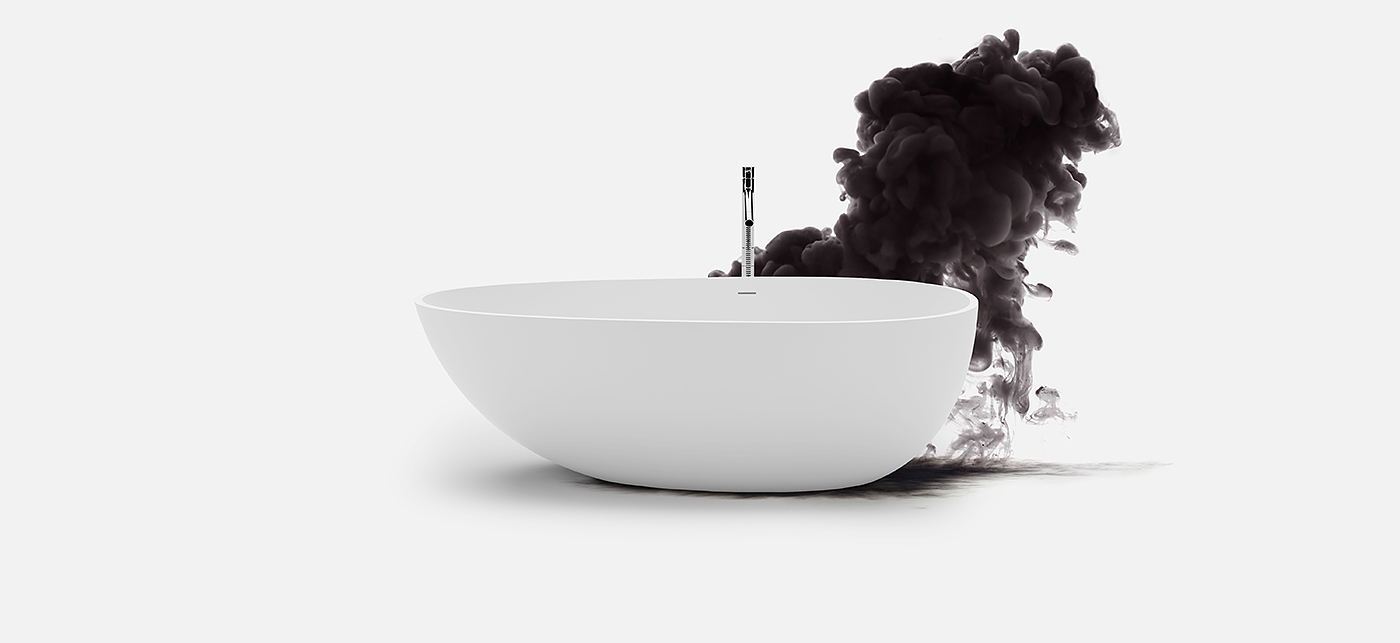 VALLONE，bathtub，white，ceramics，