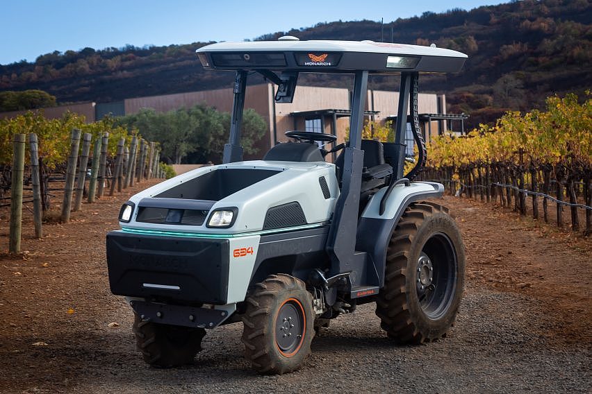 Monarch Tractor，Tractor，Reduce exhaust emissions，productivity，