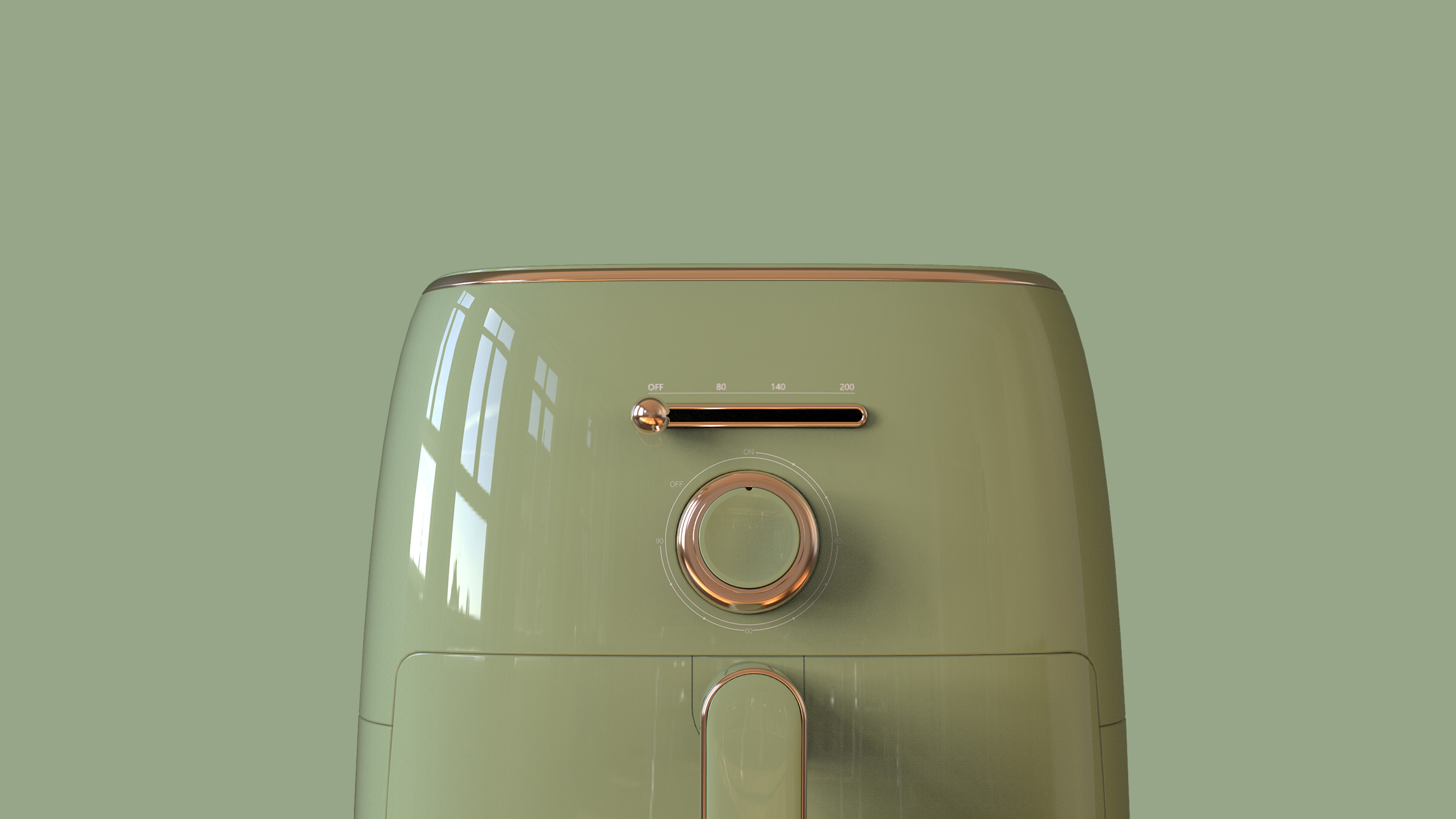 Air fryer, retro,，