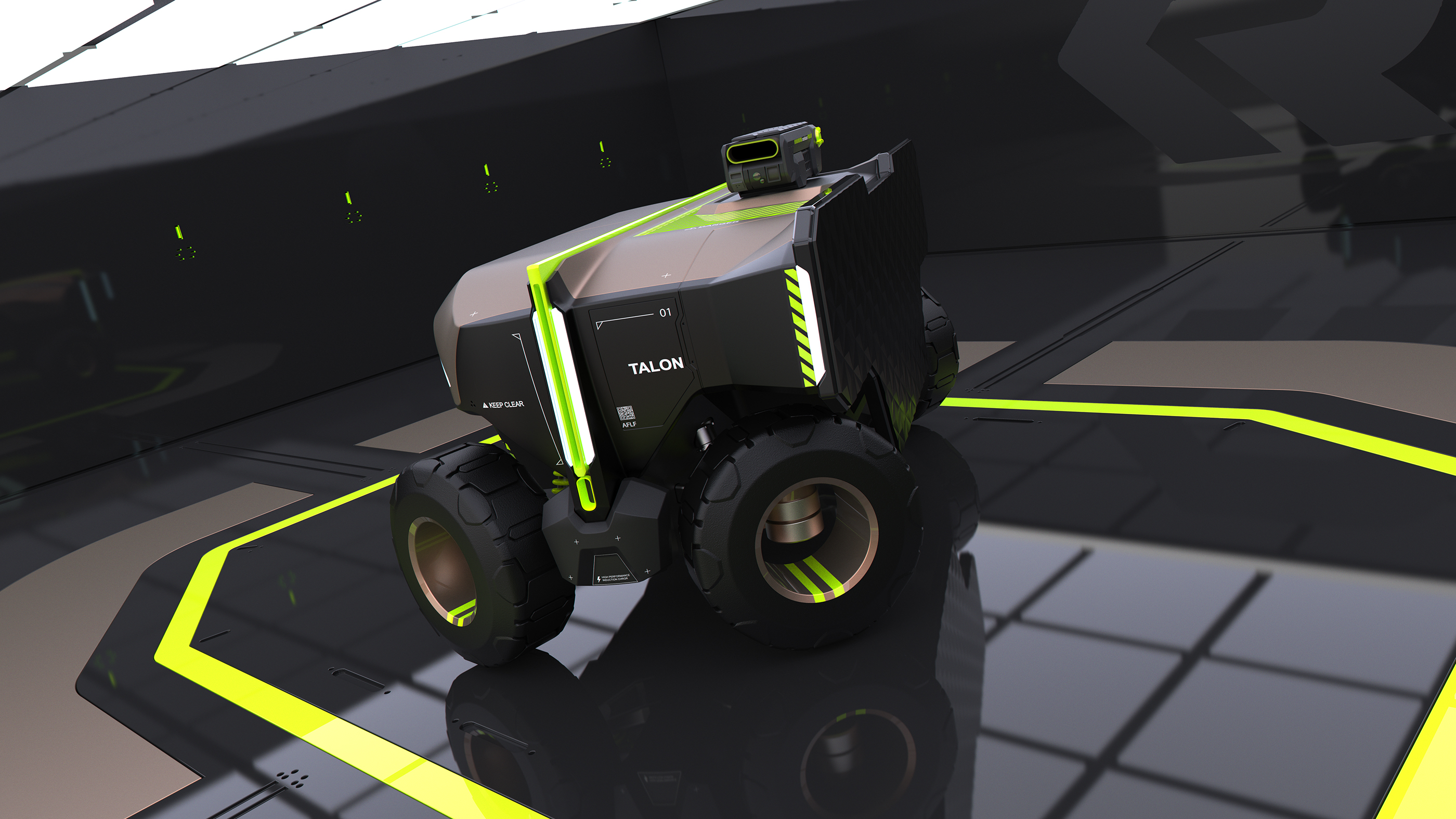 TALON，fire engine，Automatic design，Future concept，