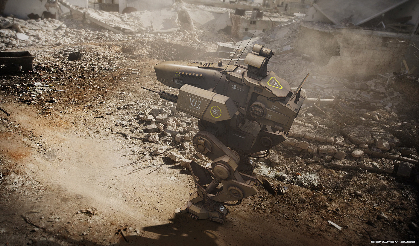 Mechanics，Mecha，military，robot，