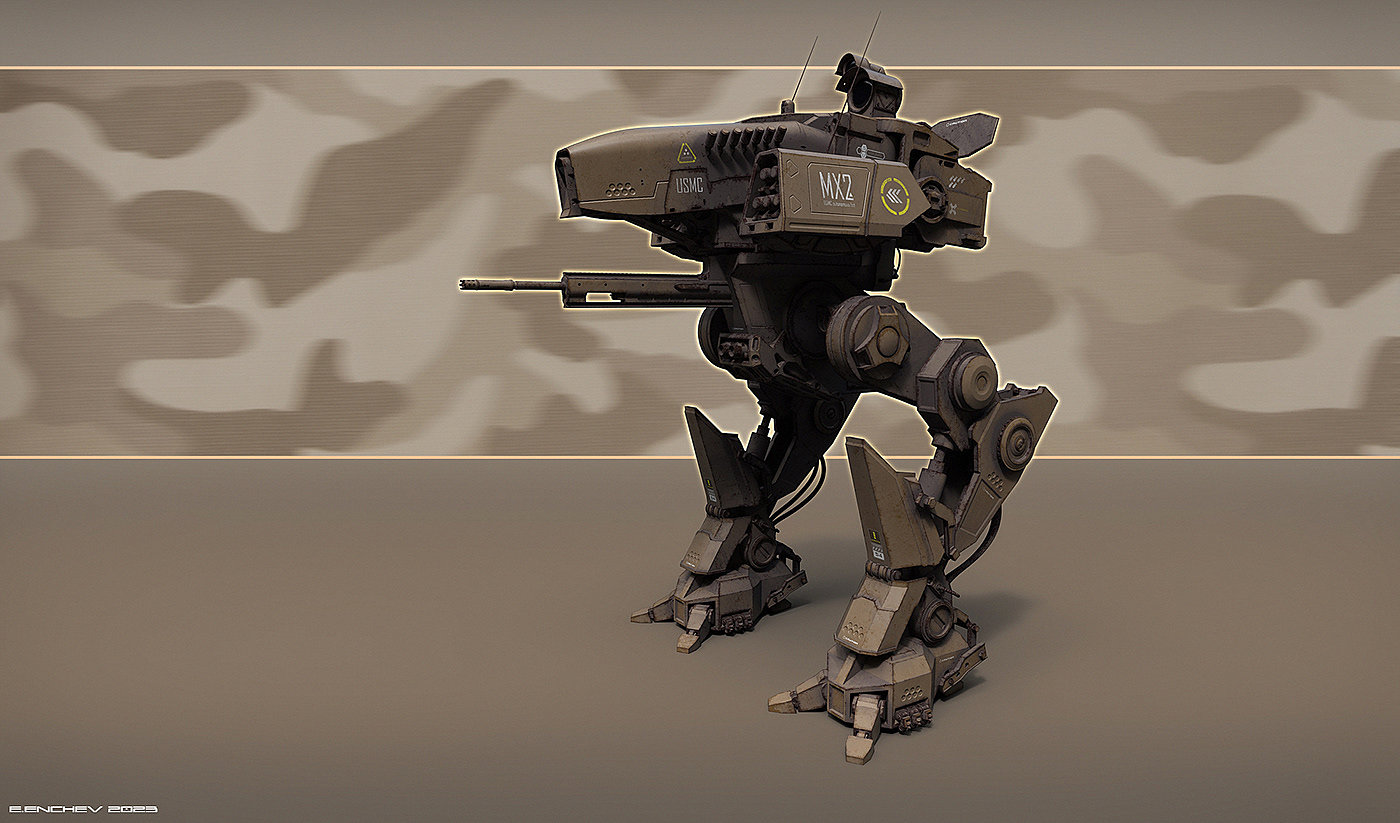 Mechanics，Mecha，military，robot，