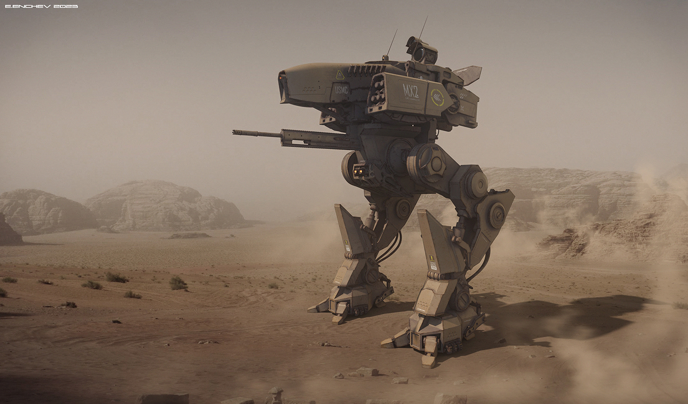 Mechanics，Mecha，military，robot，