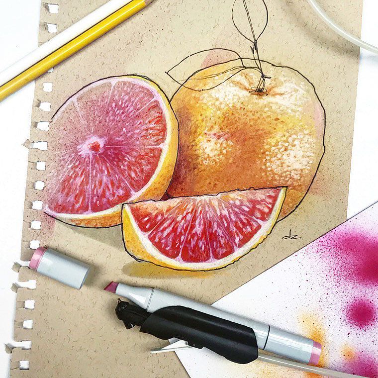 Fruits，sketch，product design，