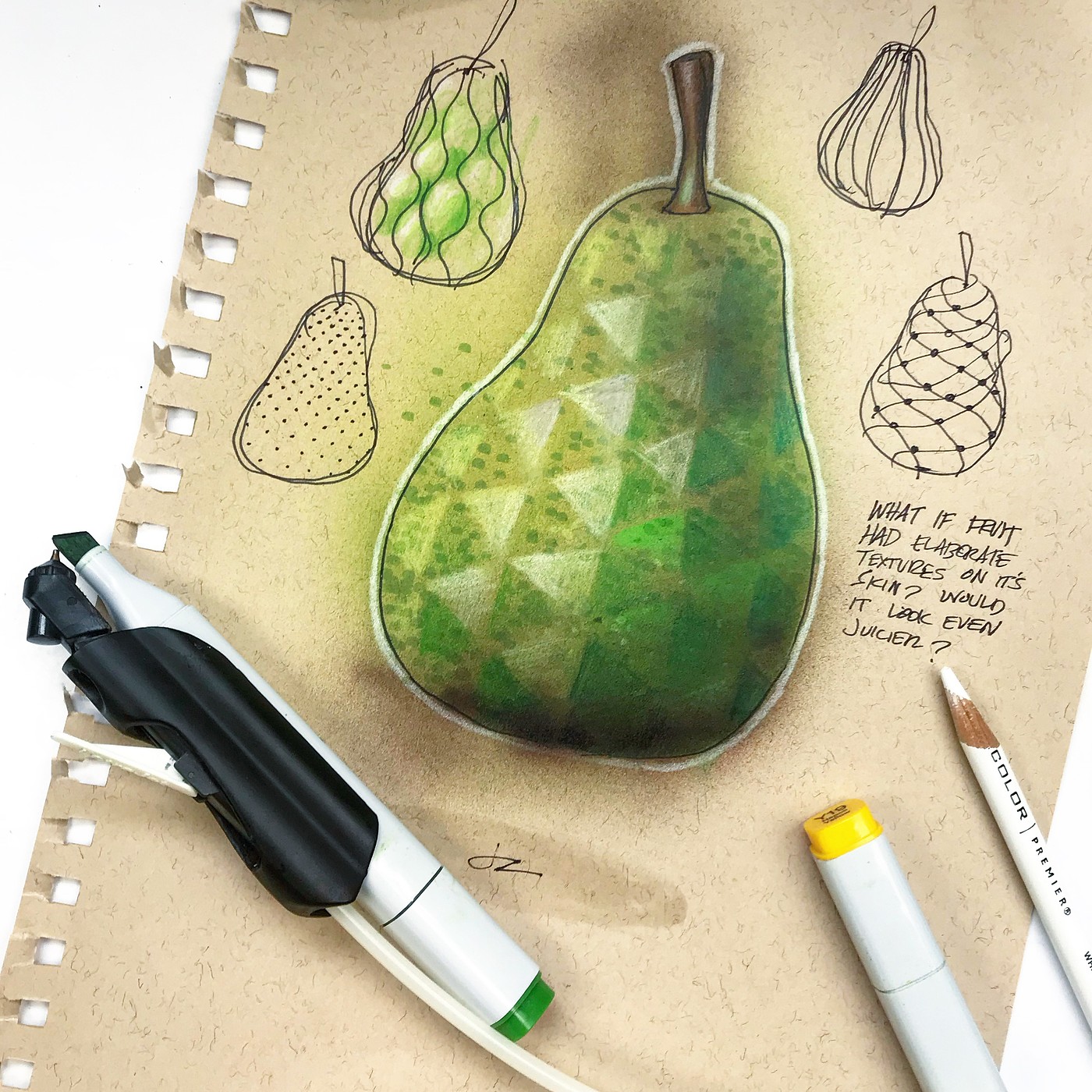 Fruits，sketch，product design，