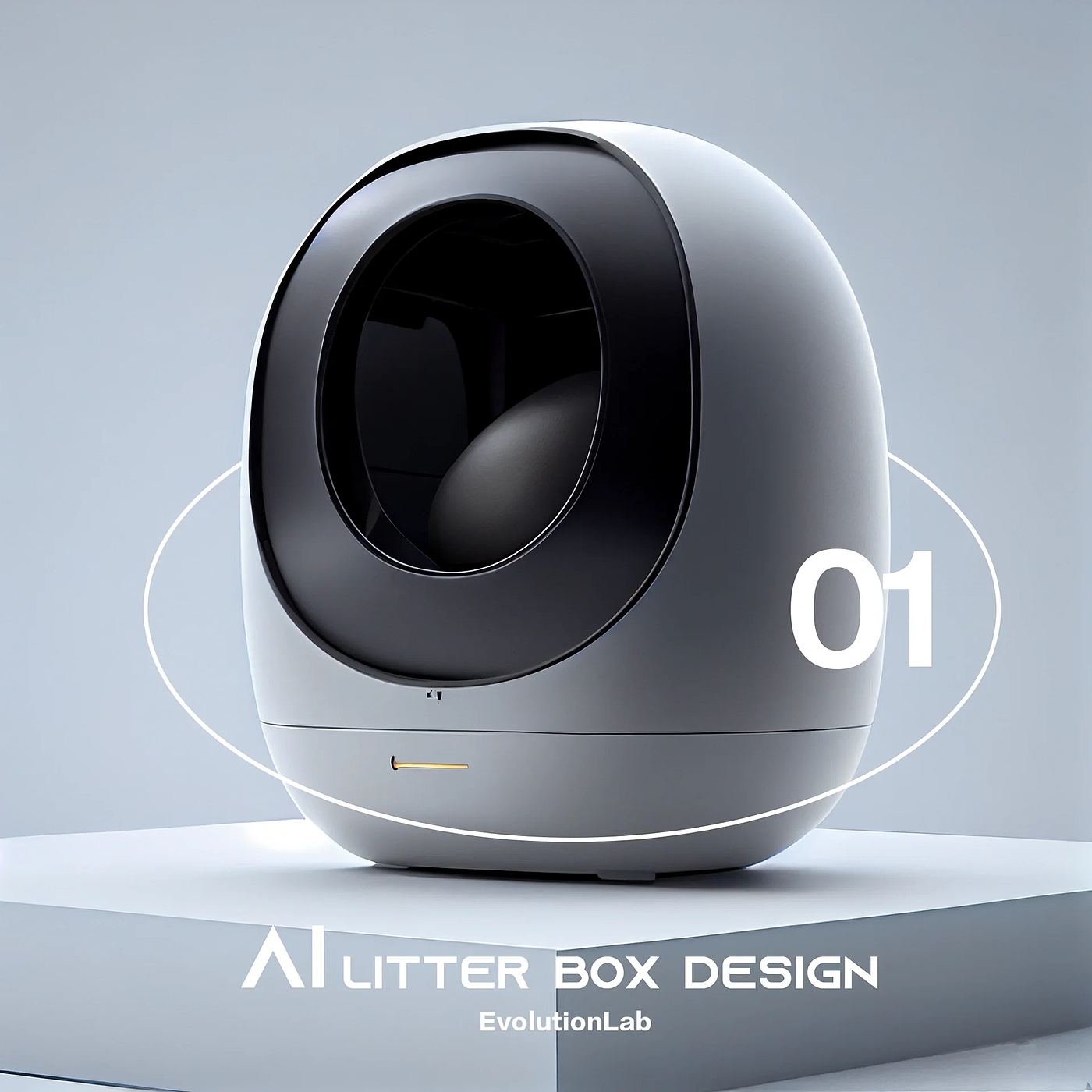 Pets，Pet Supplies & Pet，Litter Basin，Intelligent cat litter box，ai，AI design，Smart home，Evolution laboratory，