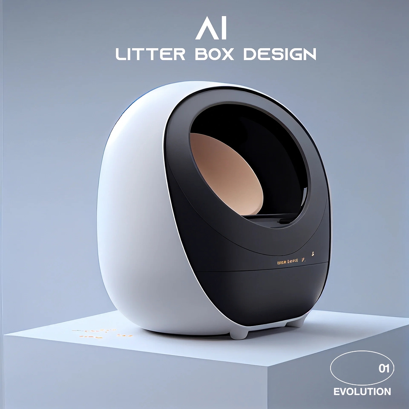 Pets，Pet Supplies & Pet，Litter Basin，Intelligent cat litter box，ai，AI design，Smart home，Evolution laboratory，