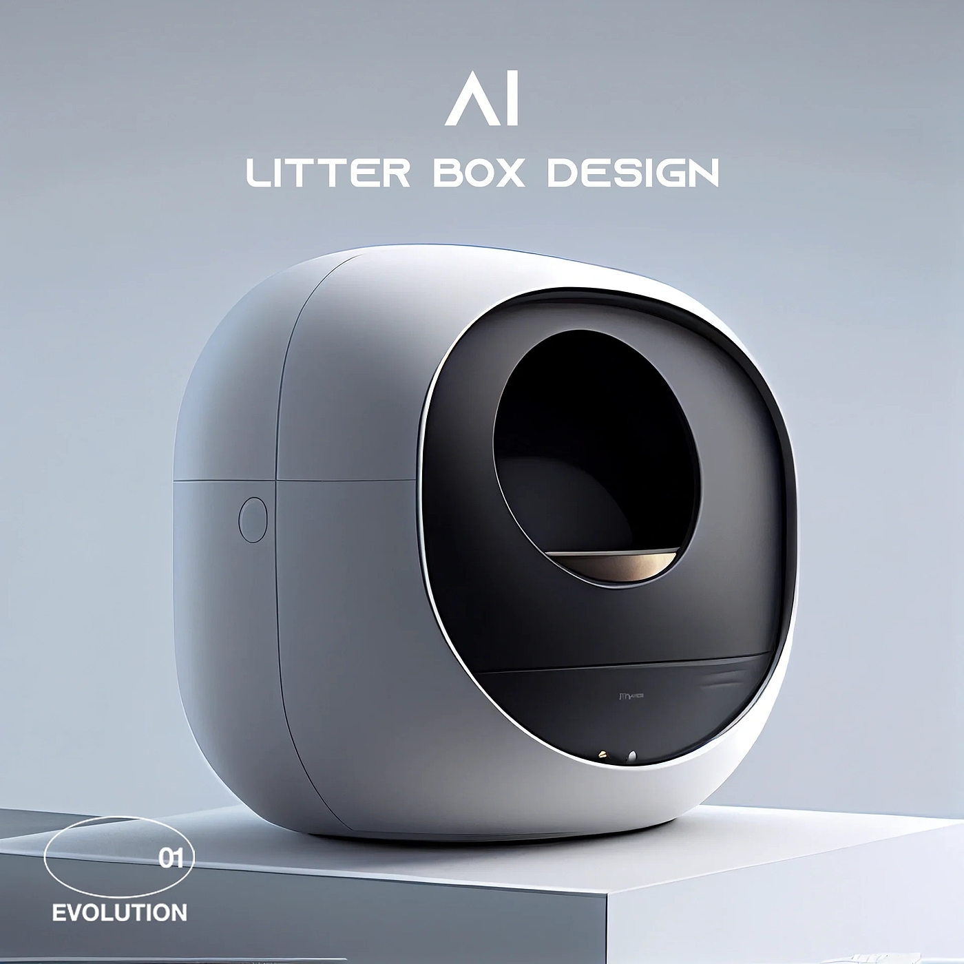 Pets，Pet Supplies & Pet，Litter Basin，Intelligent cat litter box，ai，AI design，Smart home，Evolution laboratory，