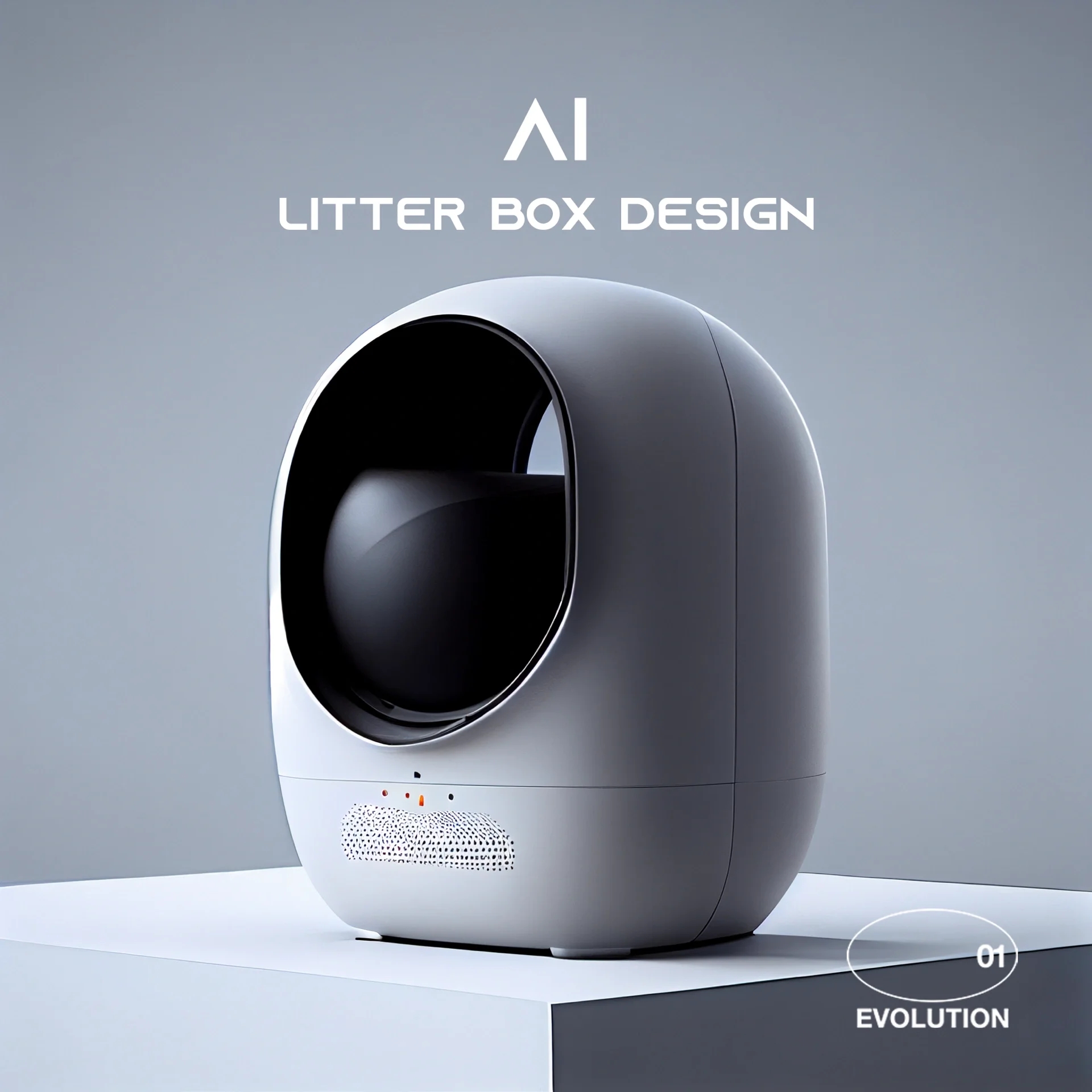 Pets，Pet Supplies & Pet，Litter Basin，Intelligent cat litter box，ai，AI design，Smart home，Evolution laboratory，