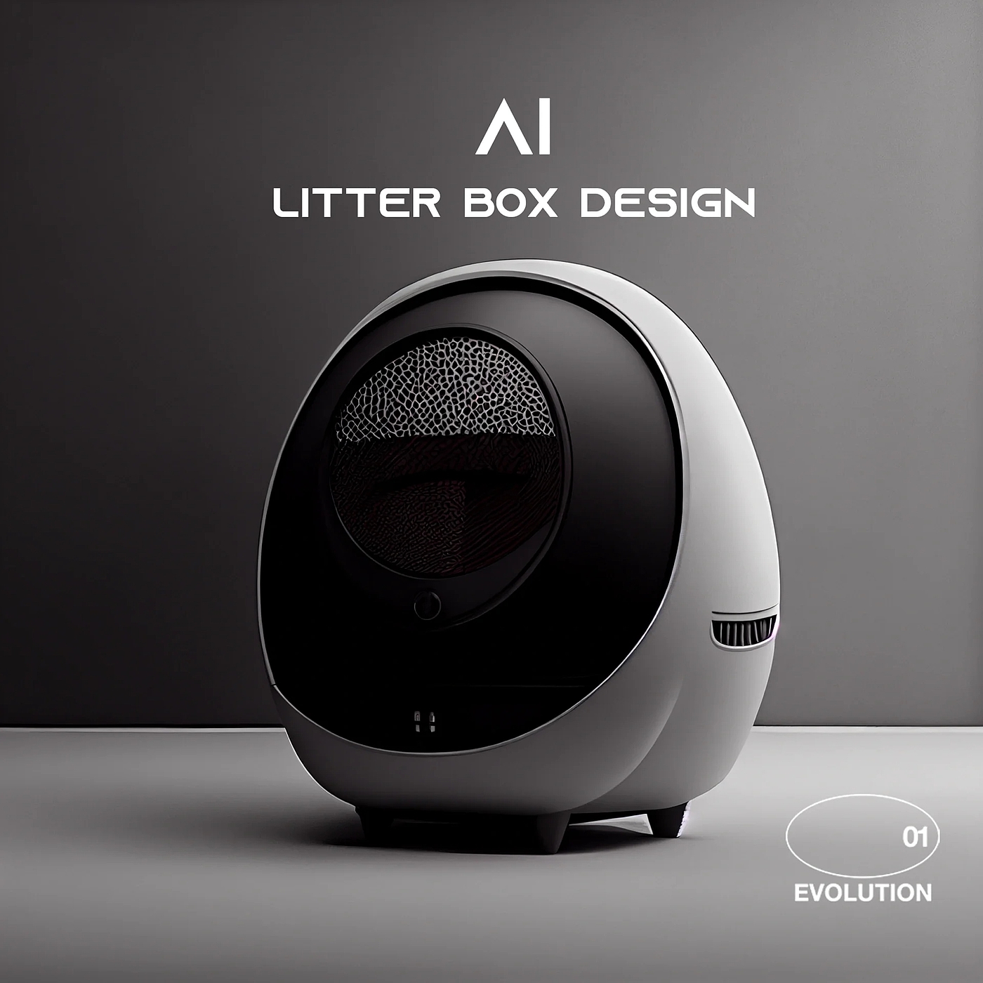 Pets，Pet Supplies & Pet，Litter Basin，Intelligent cat litter box，ai，AI design，Smart home，Evolution laboratory，