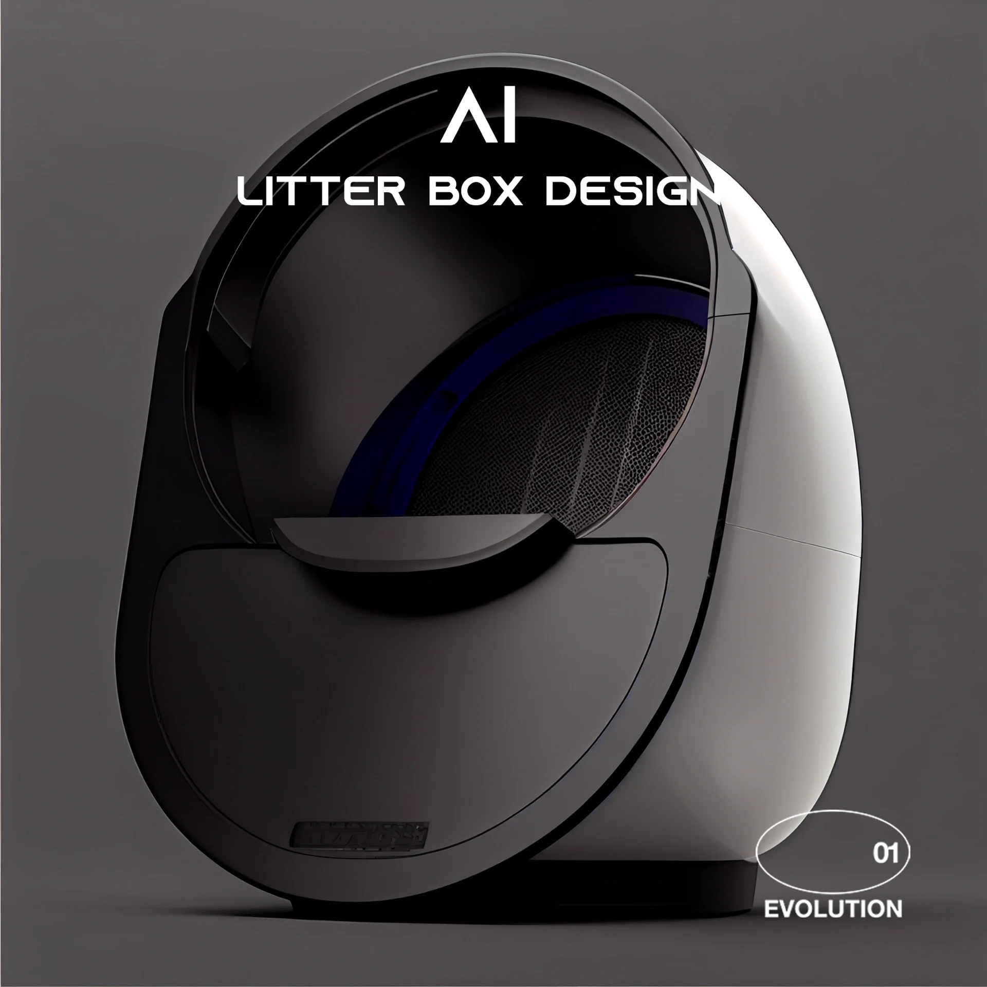 Pets，Pet Supplies & Pet，Litter Basin，Intelligent cat litter box，ai，AI design，Smart home，Evolution laboratory，