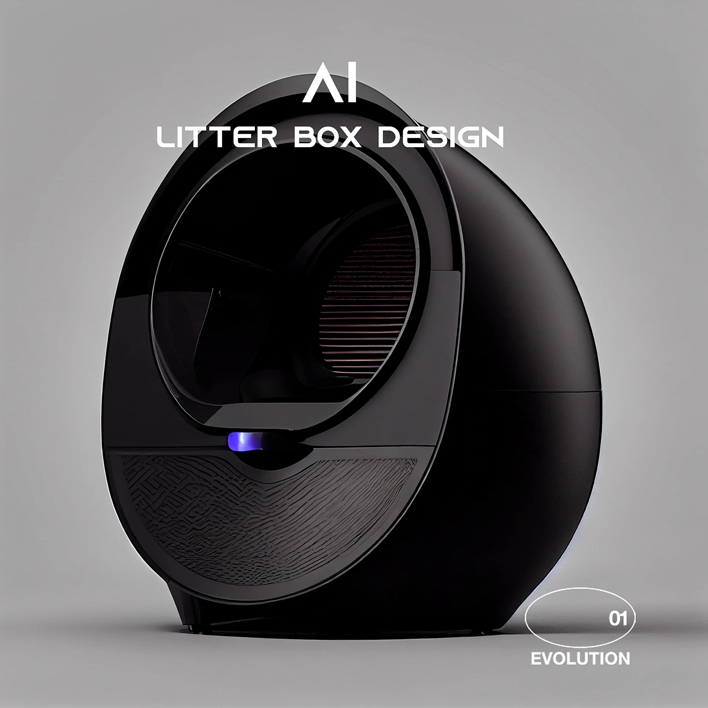 Pets，Pet Supplies & Pet，Litter Basin，Intelligent cat litter box，ai，AI design，Smart home，Evolution laboratory，