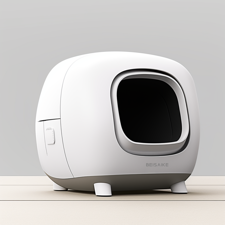 Cat Toilet，Pet Supplies & Pet，Besek design，Intelligent cat litter box，Litter Basin，industrial design，Appearance design，