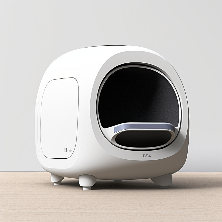 Cat Toilet，Pet Supplies & Pet，Besek design，Intelligent cat litter box，Litter Basin，industrial design，Appearance design，