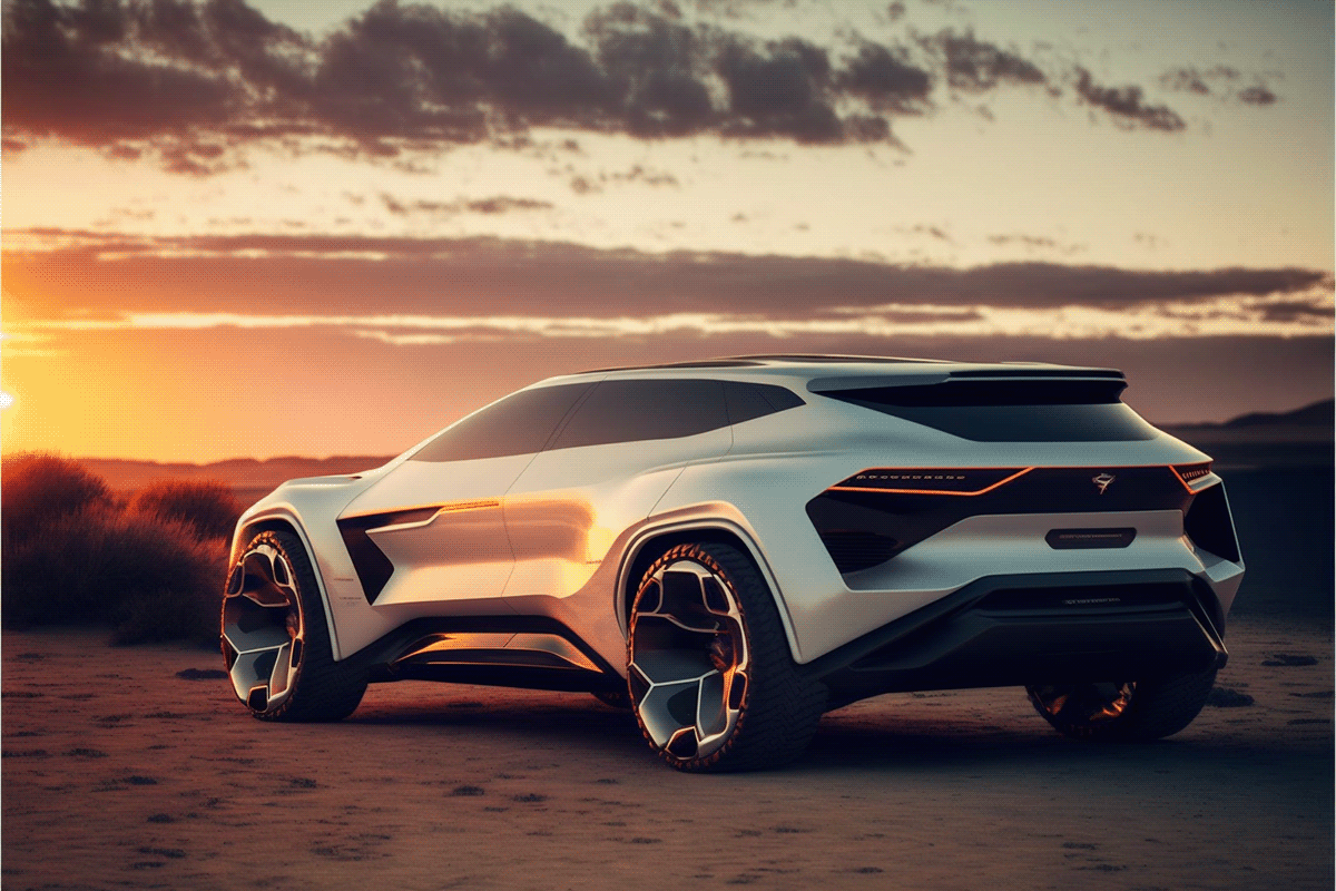 automobile，vehicle，Suv concepts，conceptual design，artificial intelligence drawing，AI-aided design，