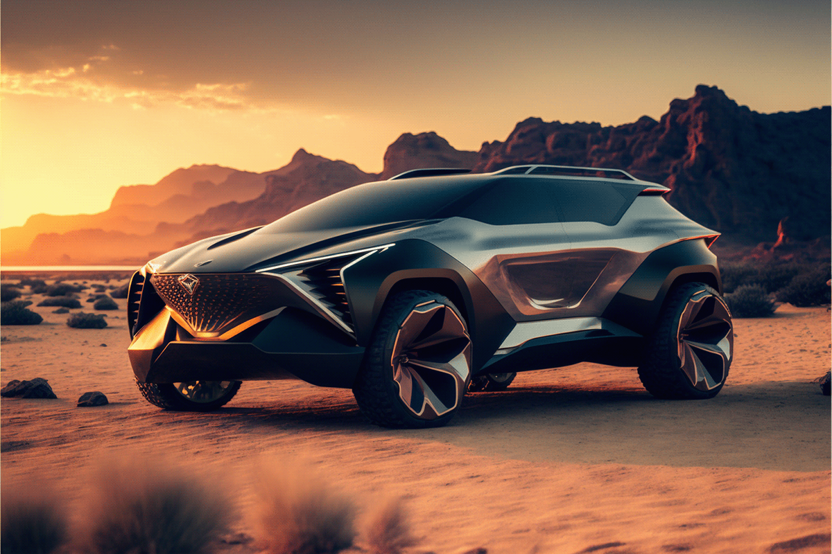 automobile，vehicle，Suv concepts，conceptual design，artificial intelligence drawing，AI-aided design，