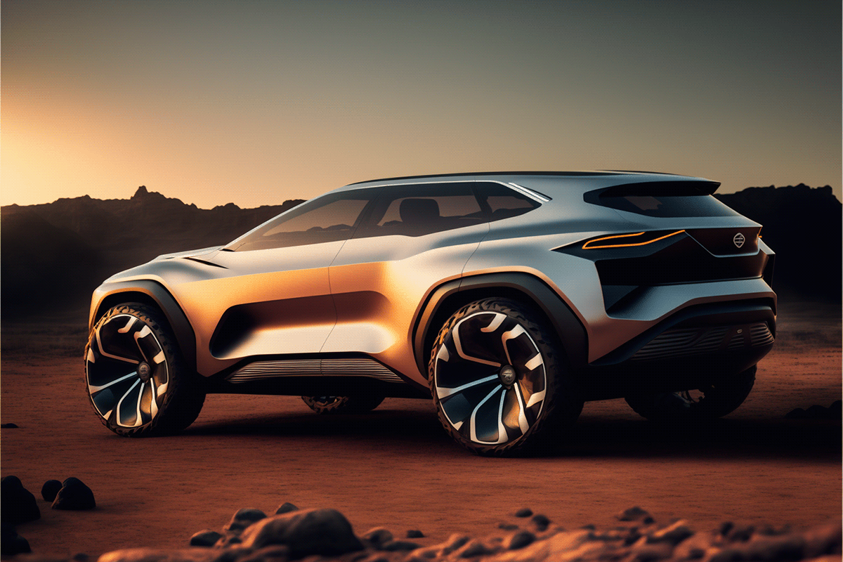 automobile，vehicle，Suv concepts，conceptual design，artificial intelligence drawing，AI-aided design，