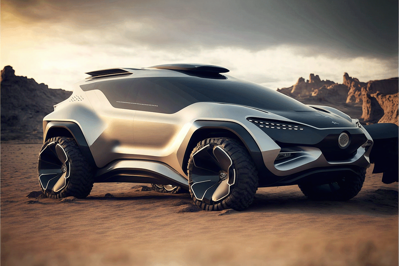 汽车，交通工具，Suv concepts，概念设计，人工智能绘图，AI辅助设计，