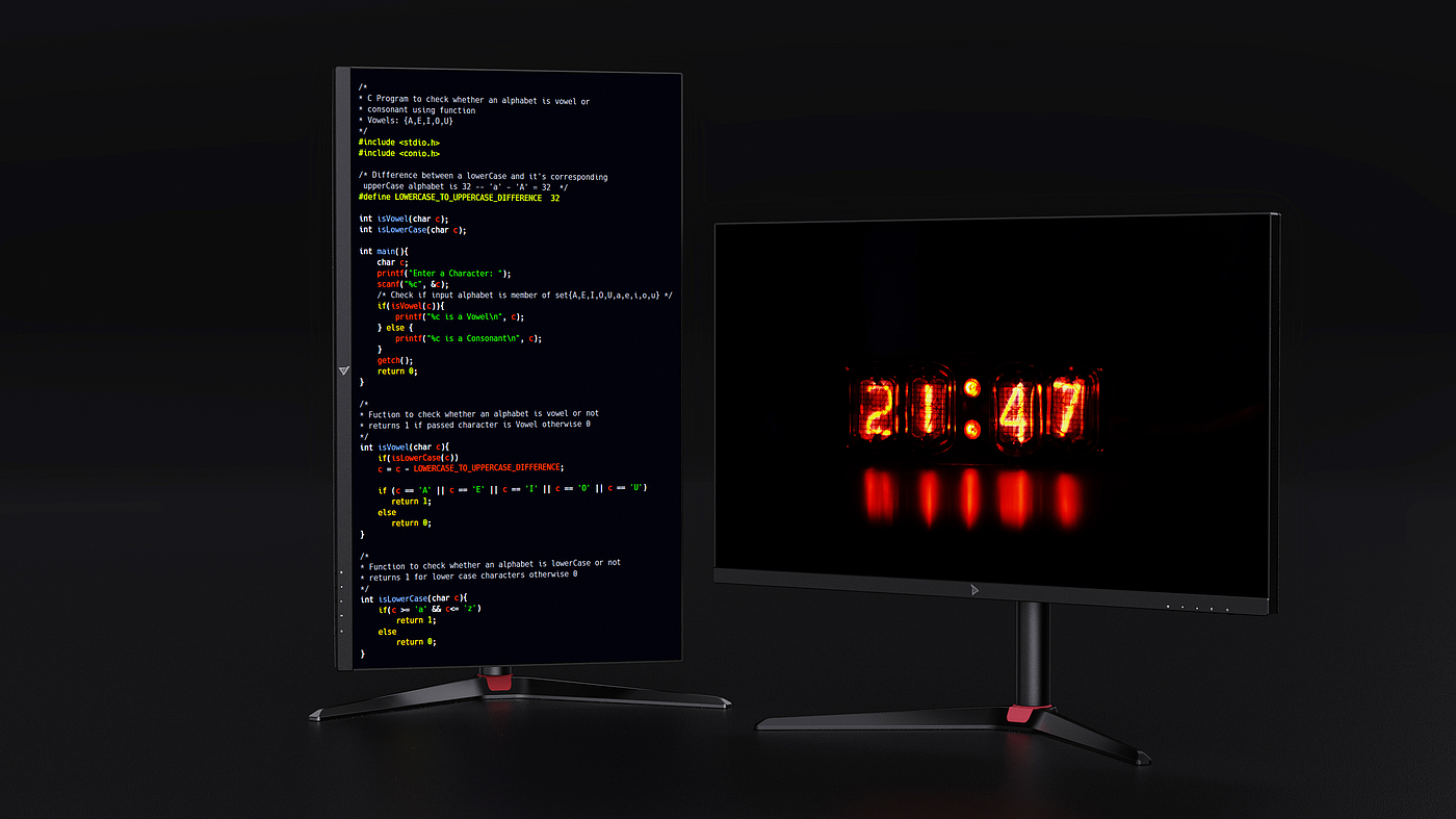 One millimeter product design，monitor，Mini LED，E-sports display，Video equipment，