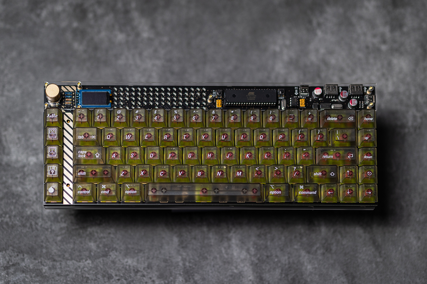 Mechanical keyboard，Real shooting，