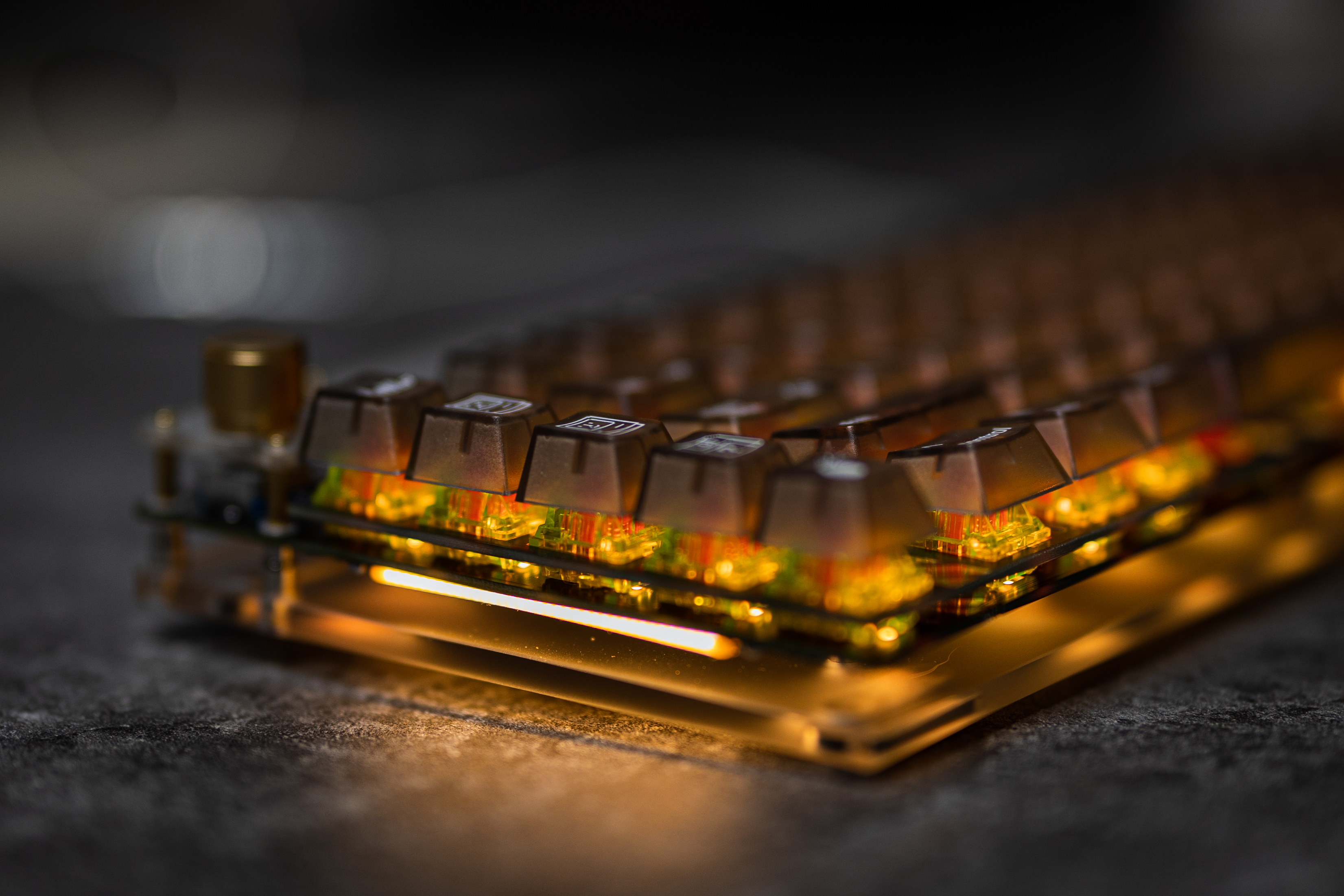 Mechanical keyboard，Real shooting，