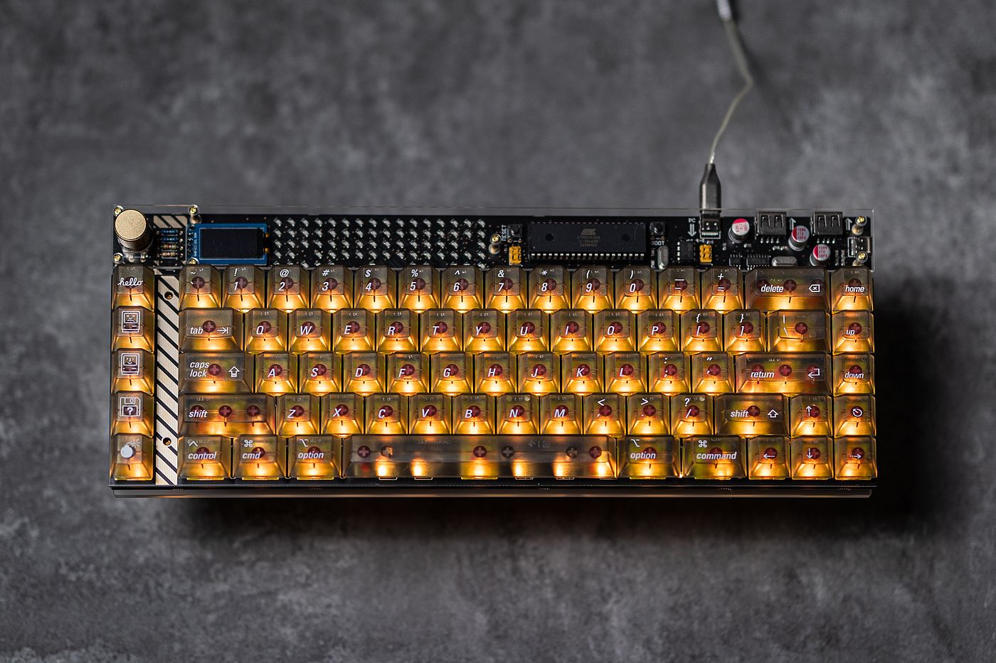 Mechanical keyboard，Real shooting，