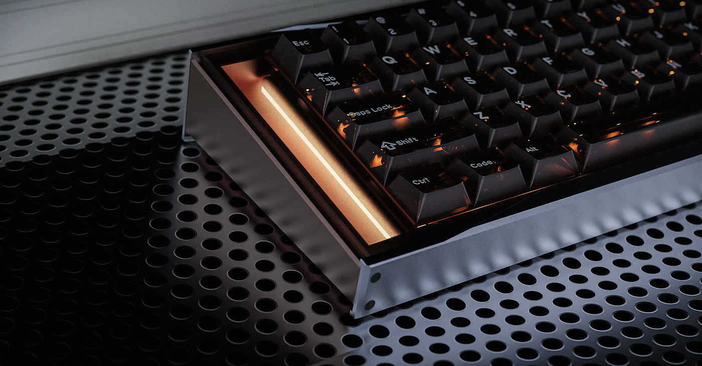 Mechanical keyboard，Render，