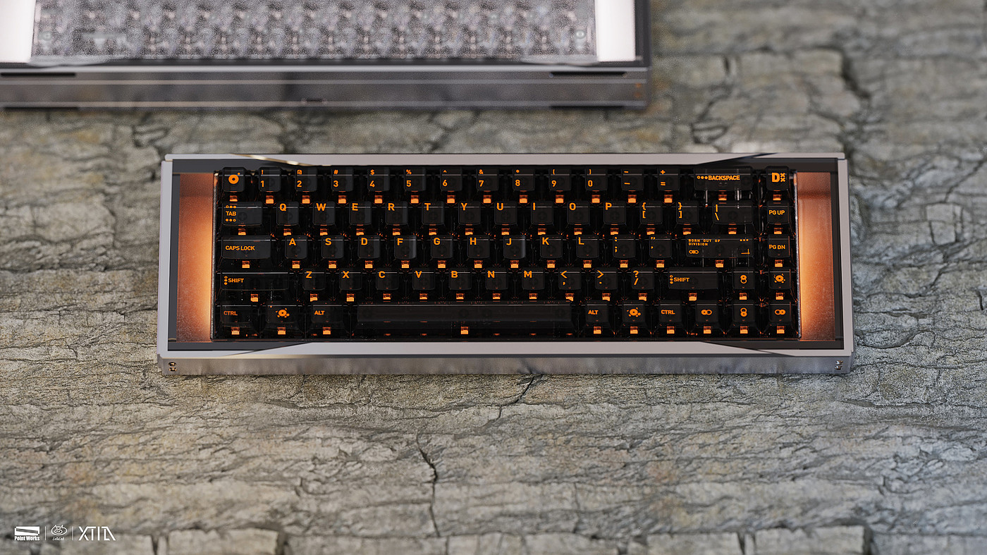 Mechanical keyboard，Render，