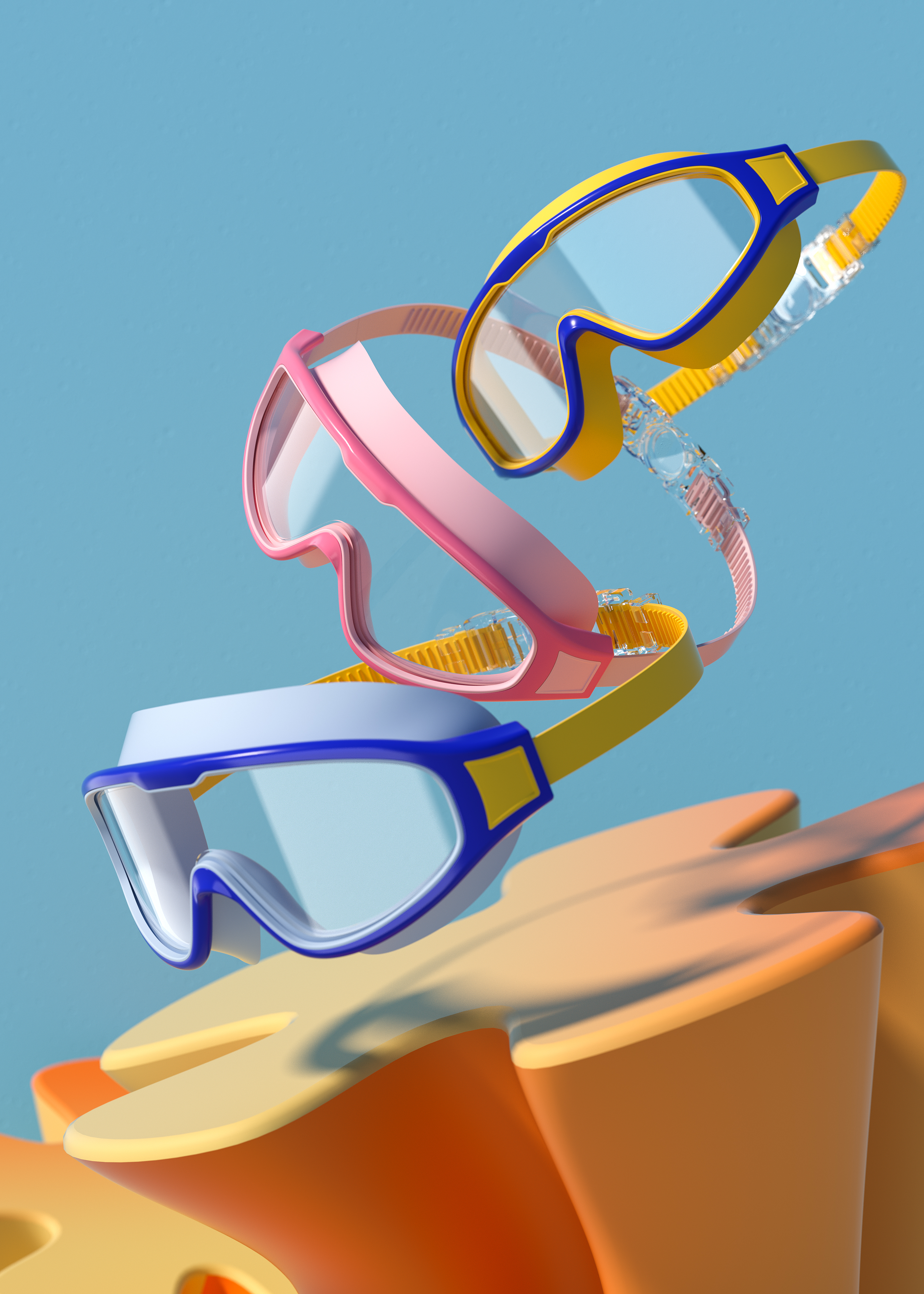 three-dimensional，product，c4d，3d，