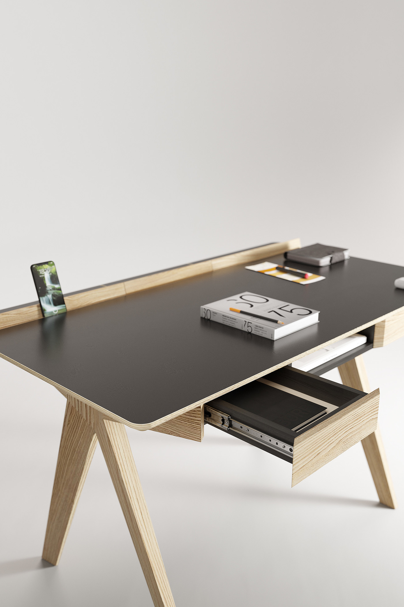 桌子，家具，Klars，书桌，家具设计，