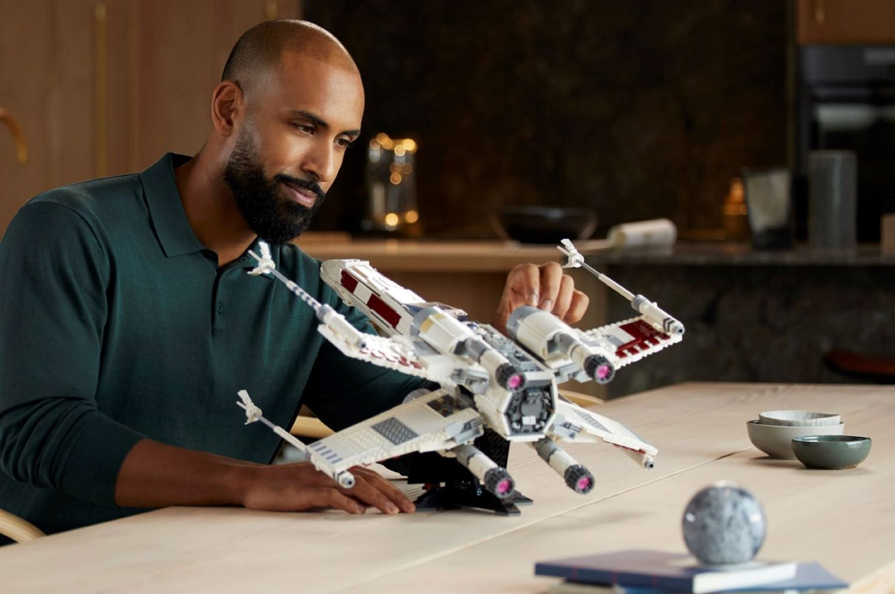 Lego，Building blocks，Toys，Starfighter，fighter，