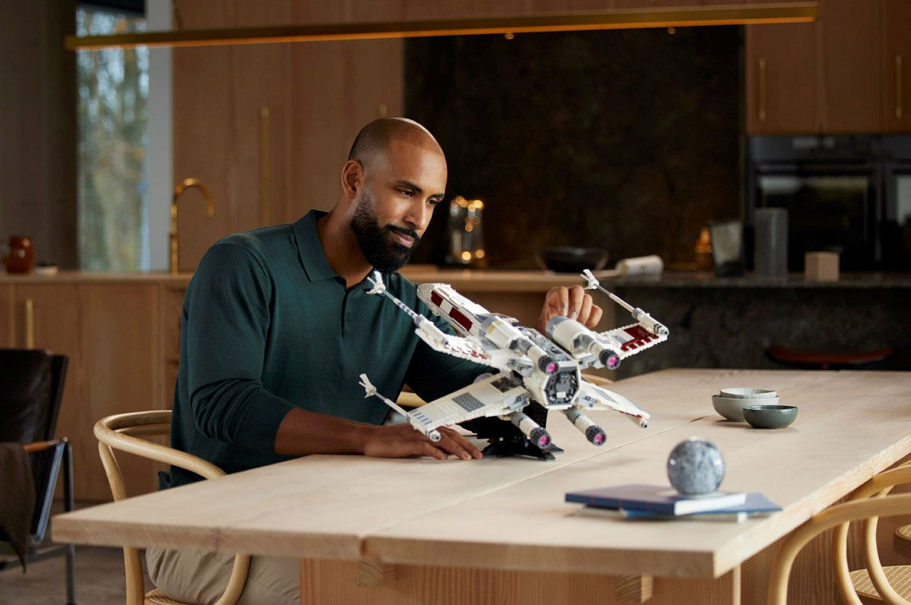 Lego，Building blocks，Toys，Starfighter，fighter，