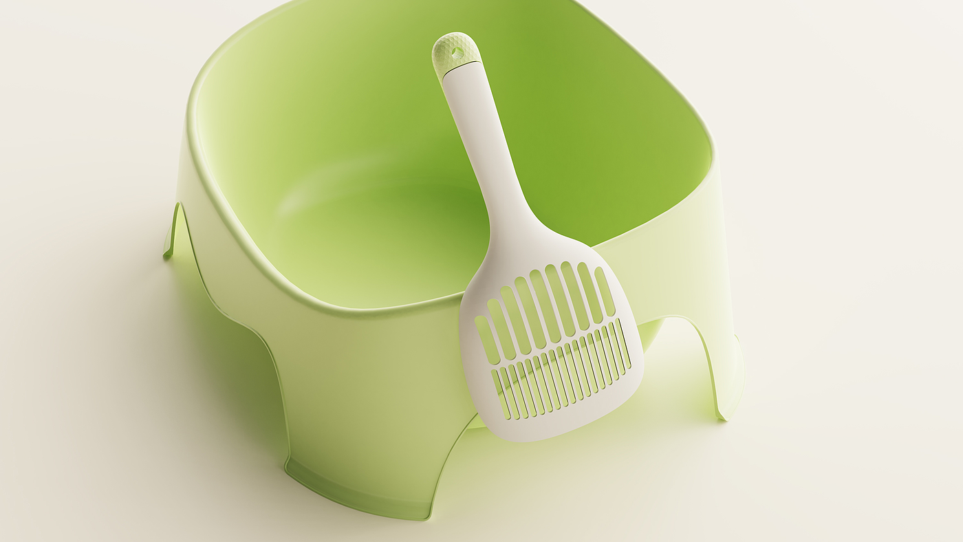 Cat litter box，