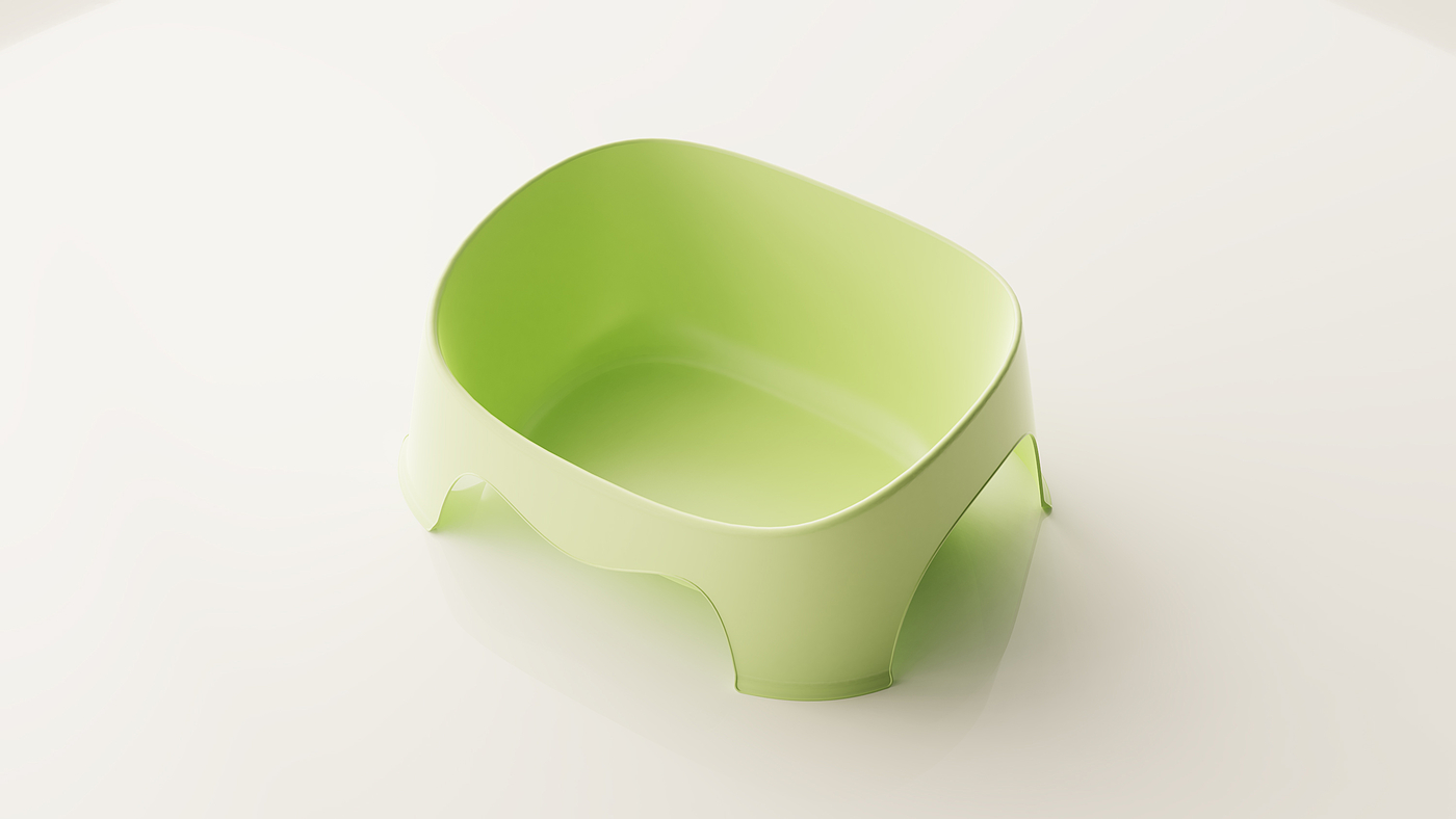Cat litter box，