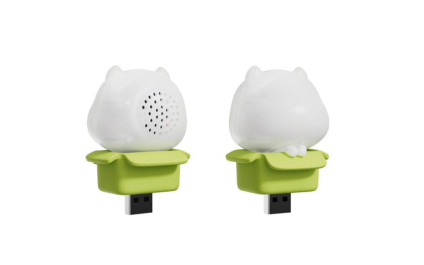 Voice Nightlight，Cute pet night light，Air conditioning partner，Colorful night light，BUNNY，PUPPY，Kitten，