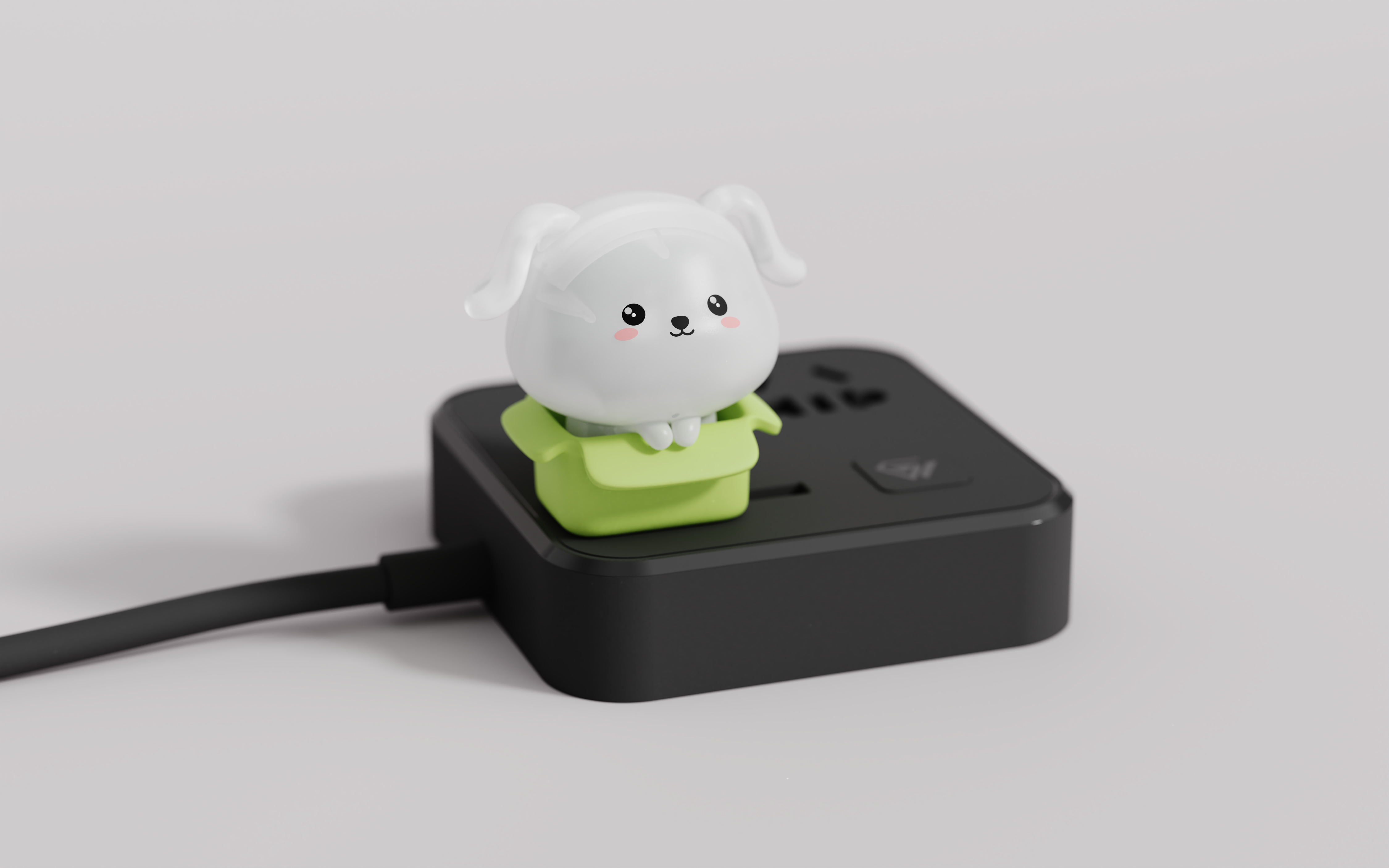 Voice Nightlight，Cute pet night light，Air conditioning partner，Colorful night light，BUNNY，PUPPY，Kitten，