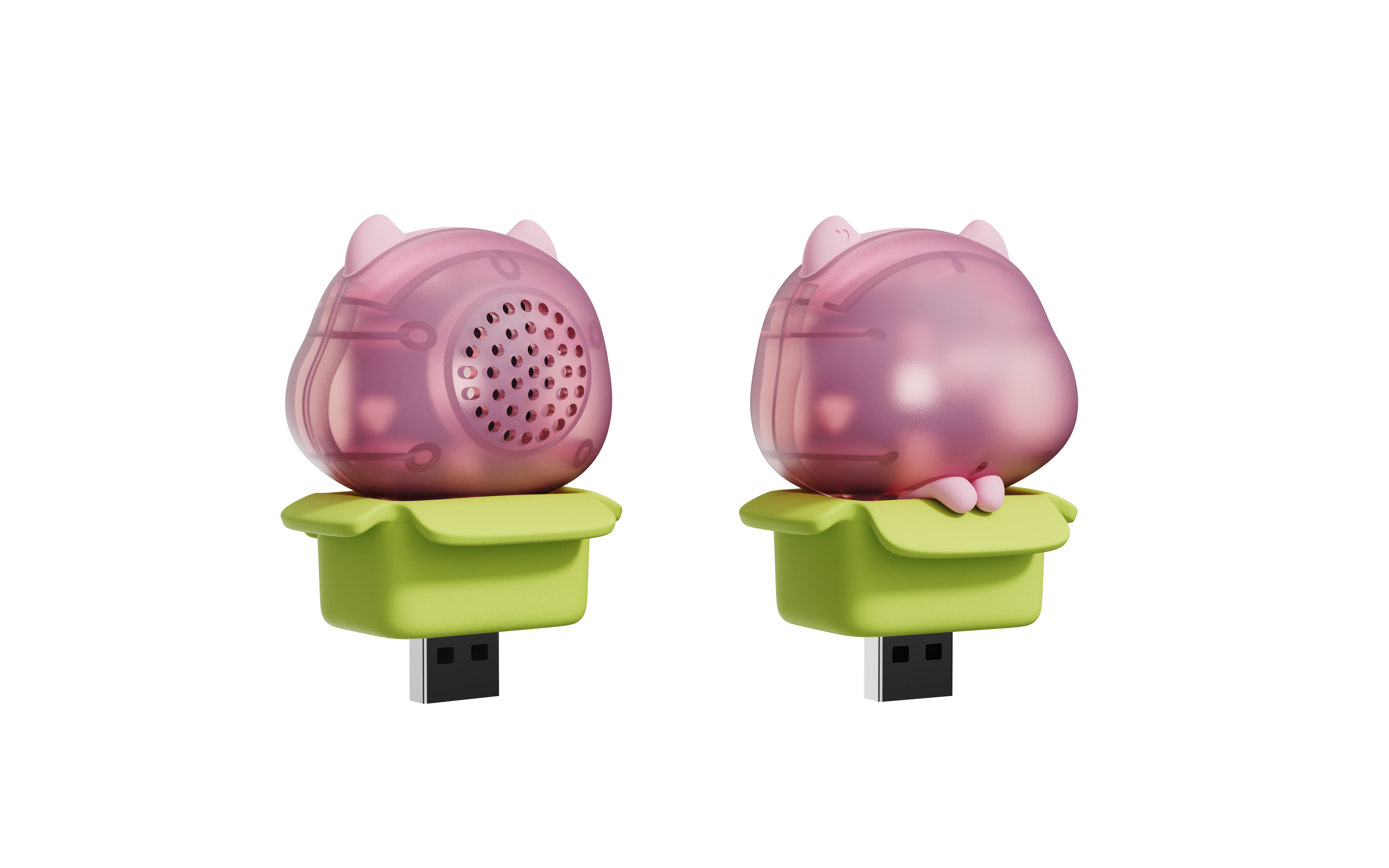 Voice Nightlight，Cute pet night light，Air conditioning partner，Colorful night light，BUNNY，PUPPY，Kitten，